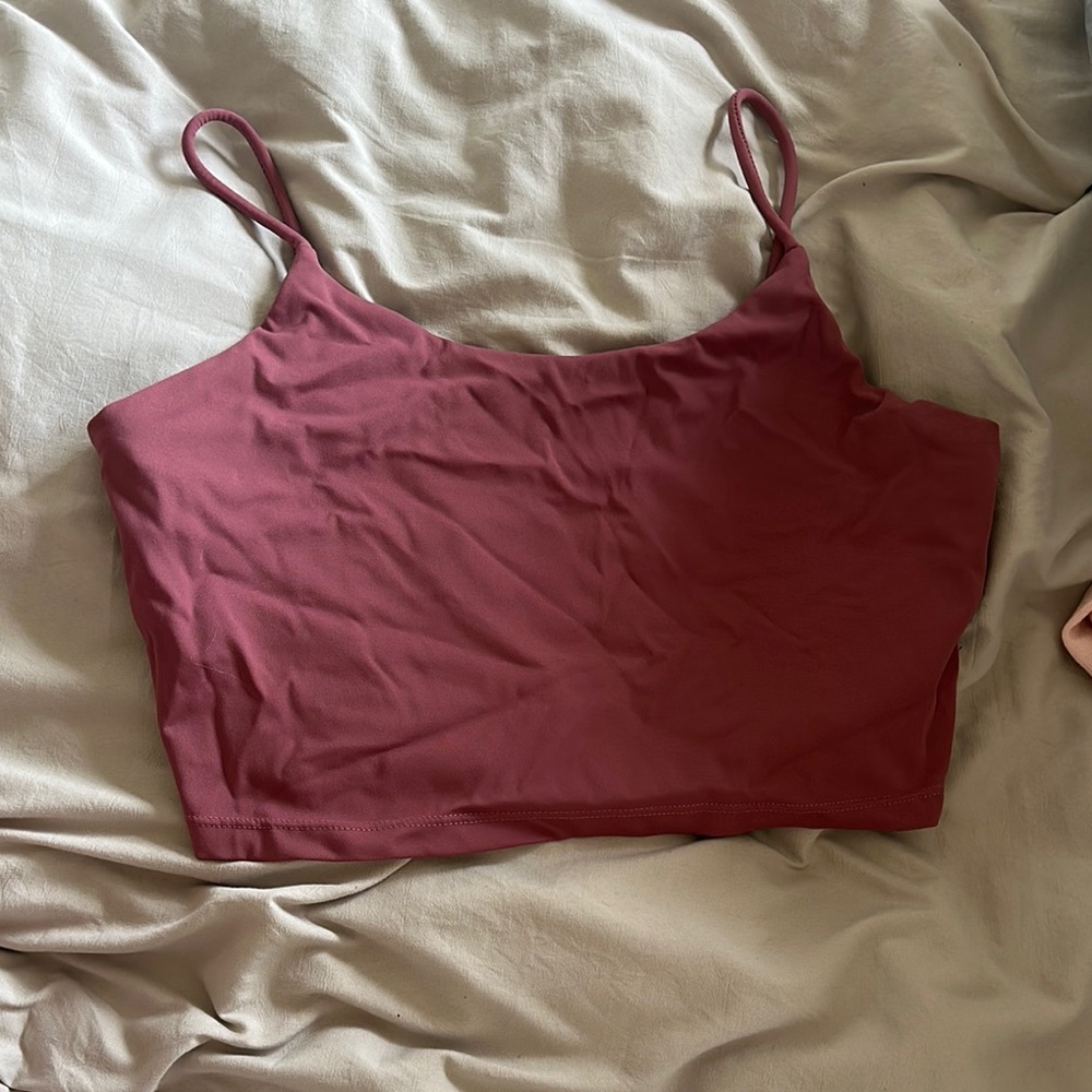 Women's Mauve Crop Top